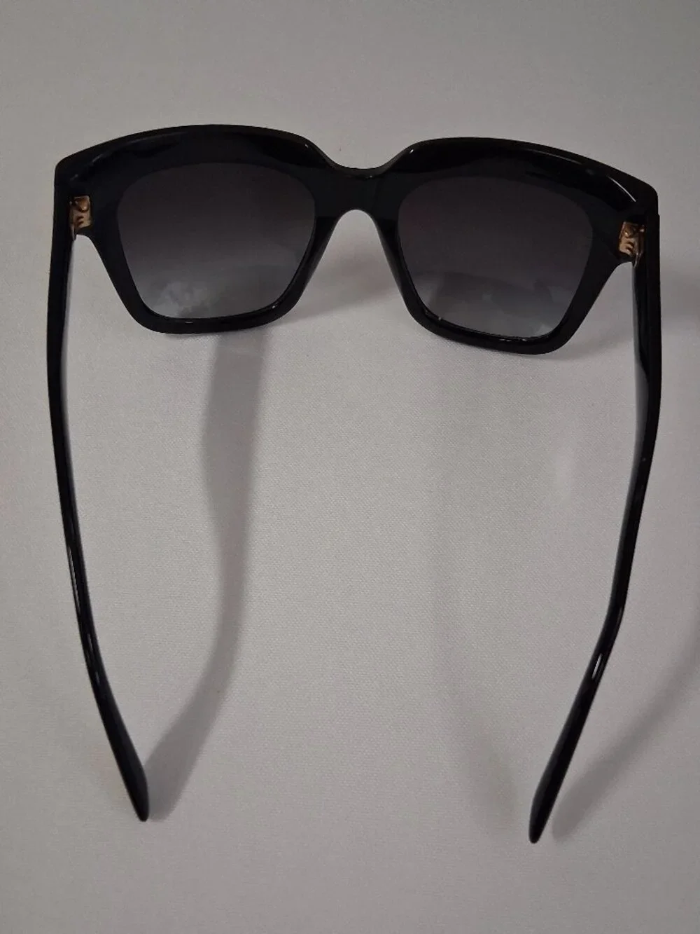 Dolce & Gabbana DG4286 501/8G Black/Grey Gradient Sunglasses – Authentic